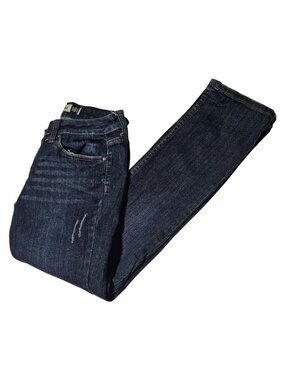 Anchor Blue Skinny Jasmine Jeans Womens Size 3 Low Rise Dark Wash Denim Pants